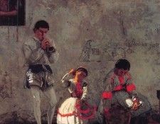 A Street Scene in Seville. , 