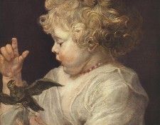 Rubens Boy with Bird. ,  