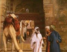 Gerome Jean-Leon Dispute D-Arabes. �����, ���-����