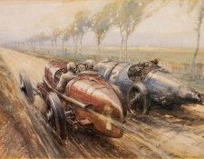 Cmagor 001 1921 felice nazzaro in the fiat 804 404. ������, �������� ������