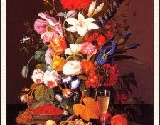 bs-flo- Severin Roesen- Victorian Bouquet. Roesen, 