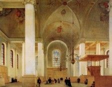 Saenredam Pieter Jansz Nieuwe Kerk Haarlem Sun. Saenredam,  Jansz