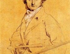Ingres Niccolo Paganini. ,   