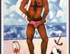 Hartley Canuck-Yankee-Lumberjack-at-Old-Orchard-Beach-Maine. , 