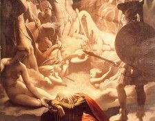 Ingres, Jean Auguste - The Dream of Ossian (end. ����, ��� ����� �������