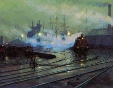 The Docks at Cardiff. , 