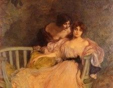 Aman-Jean Edmond Francois La Confidence. -  