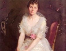 WilliamPaxton PortraitofLouiseConverse 1915. ,  