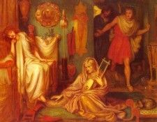 Rossetti Dante Gabriel The Return Of Tibullus To Delia. ,  