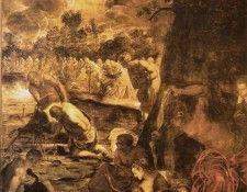 Tintoretto Baptism of Christ, 1579-81, 538x465 cm, Sala Gran. , 