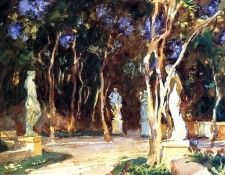 Sargent John Singer Shady Paths. ,  