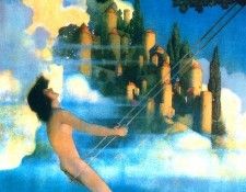 Maxfield Parrish Dinkey-Bird, 1903 sqs. ������, Maxfield