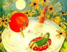 Bms 0010 Blue Moon Soup Summer Soup Jane Dyer sqs. , 