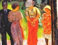 bonnard conversation in the park 1922.  