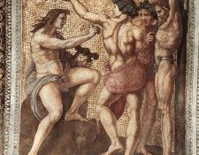 Raphael The Stanza della Segnatura Apollo and Marsyas. �������