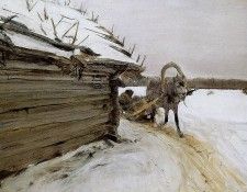 Serov Valentin Winter Sun. , 