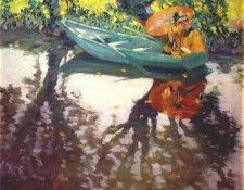 parker the orange parasol. ������