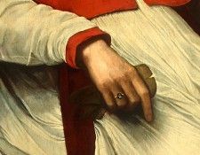 PIOMBO,DEL CARDINAL BANDINELLO SAULI, HIS SECRETARY, AND T(3. ,  