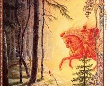 ma Craft KY Baba Yaga and Basilisa the Brave The Rider. , Kinuko Y
