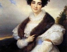 KINSOEN Francois Joseph Portrait Of Marie J Lafont Porcher. Kinsoen, -