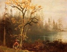 Bierstadt Albert Indian Scout. , 