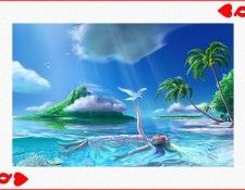 Blackbeard GSC KagayaDeck 016 Queen of Hearts. �����, Joh