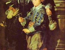 Peter Paul Rubens - Artists Sons Albert and Nicholas. ,  