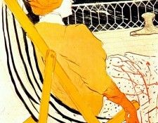 lautrec the passenger in cabin 54 1896. -,  