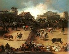 Goya The Bullfight, oil on canvas, Metropolitan Museum of Ar. ���� � ���������, ��������� ��