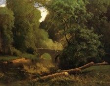 Inness George Cromwell-s Bridge. , 