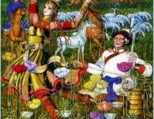 RedSnow ISC PbWCD 45 Red Flowers on the Grassland. ������, ���