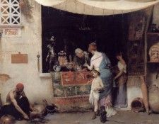 At the Antiquarian. Capobianchi, 