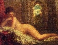 Fantin Latour Henri Petite Orientale Couchee. -, ---