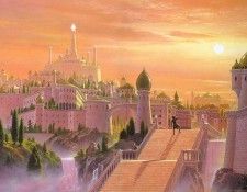 00tcal 13   Earendil Searches Tirion. Nasmith, 
