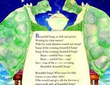 Bms 0002 Blue Moon Soup Turtle Soup Jane Dyer sqs. , 