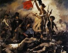 DELACROIX Eugene Liberty Leading the People 28th July 1830. , 