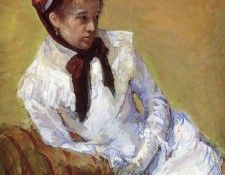 Cassatt Mary Portrait Of The Artist. ������ ����