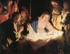 HONTHORST Gerrit van Adoration Of The Shepherds. Honthorst,  