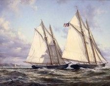 Kadlec, Dusan - Bluenose & Henry Ford off Gloucester 1922 (end. ������, �����