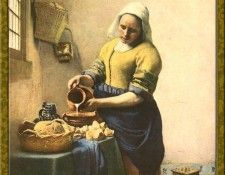 PO Vp S1 62 Vermeer-La laitire. Vermeer, Johannes