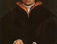 Holbein Portrait of Dirck Tybis, 1533, oil on panel, Art His. �������� ���� �������
