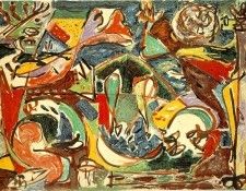 Pollock The key, 1946, The Art Institute of Chicago. , 