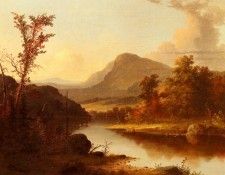 Durrie George Henry Autumn Landscape. Durrie, 