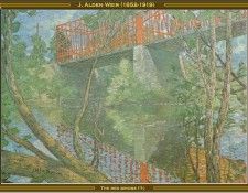 J Alden Weir-The Red Bridge(Unk) Po Amp 062. ,  