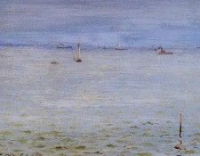 Chase William Merritt Seascape c1888. ,  