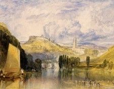 Turner Joseph Mallord William Totnes in the River Dart. ������, ������ ������ �������