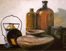 RoccoMichael-StillLifeWithLamp-sj. Рокко, Майкл