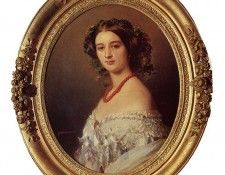 Winterhalter Franz Xavier Malcy Louise Caroline Frederique Berthier de Wagram Princess Murat 1854. ,  