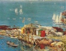 hassam appledore, august 1900. ������, ������