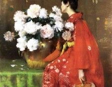 Chase William Merritt Peonies c1897. ,  